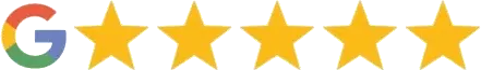 5 stars Google Reviews